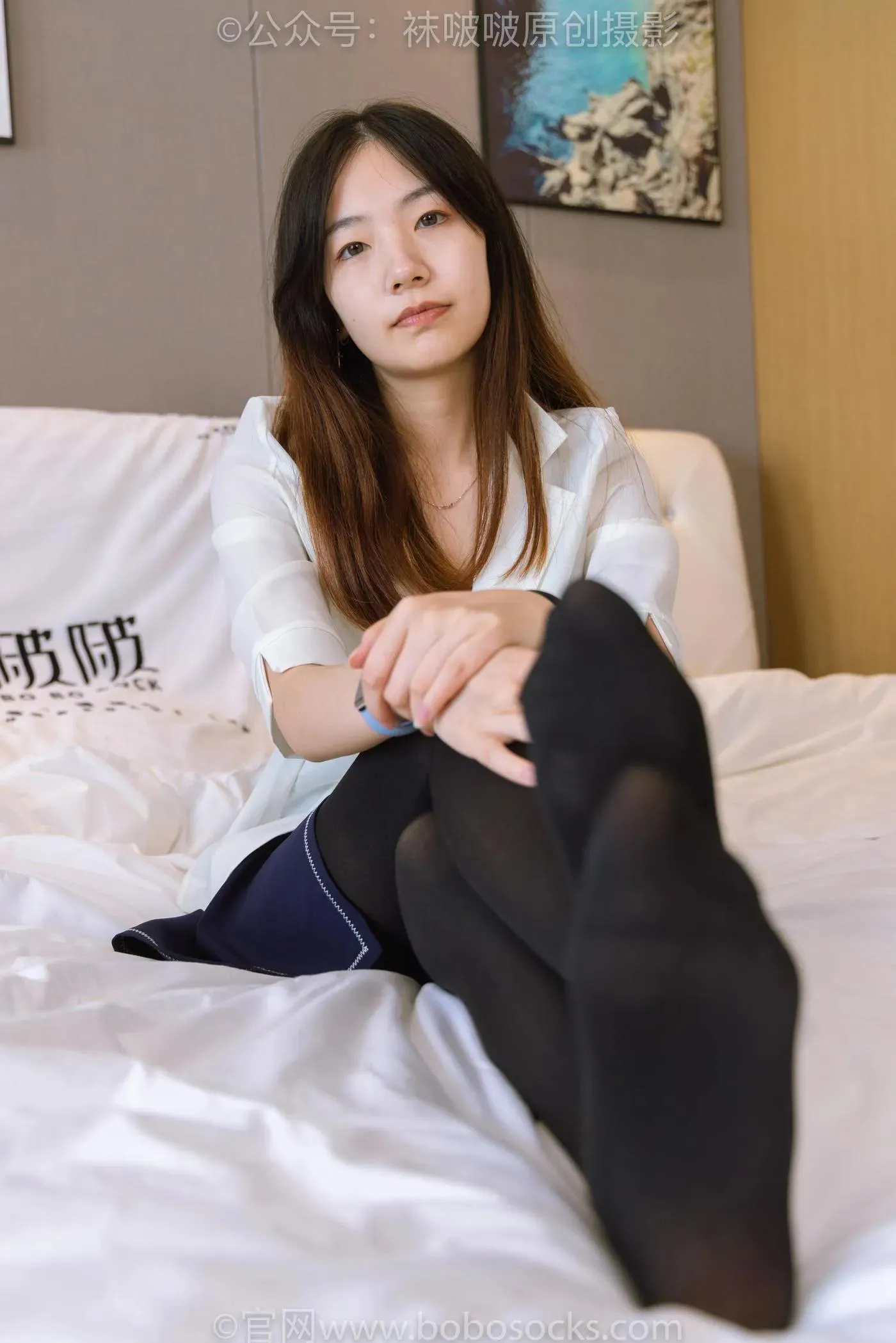 [BoBoSocks袜啵啵]NO.150 小甜豆-高跟鞋、厚黑丝 [140P]插图9